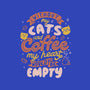 Cats and Coffee-unisex basic tee-eduely