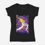 Freddie-womens v-neck tee-Jelly89