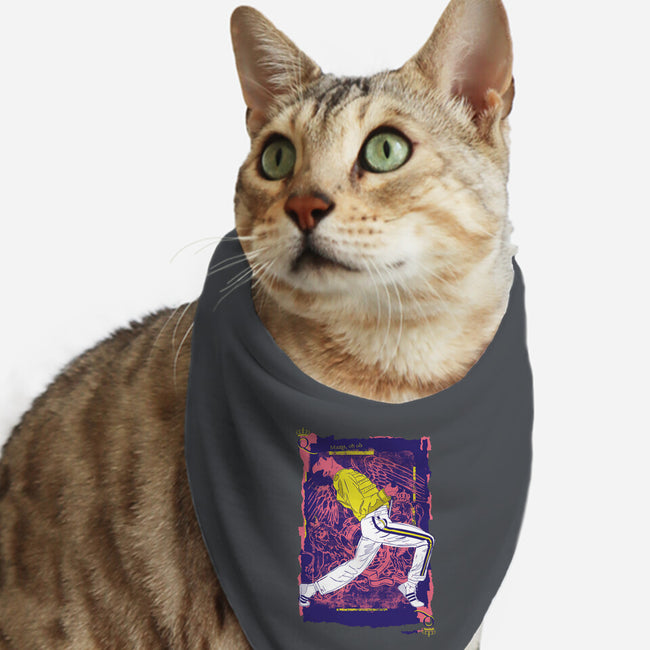 Freddie-cat bandana pet collar-Jelly89