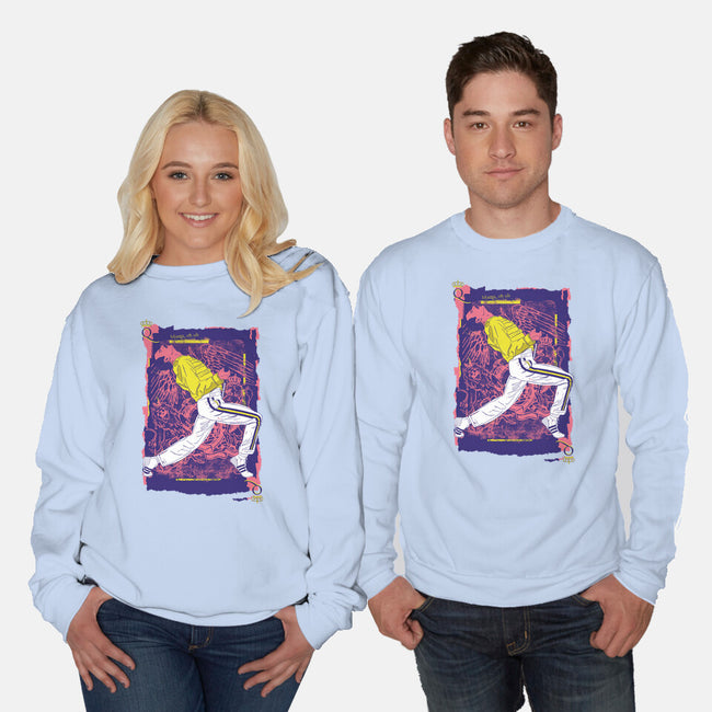 Freddie-unisex crew neck sweatshirt-Jelly89