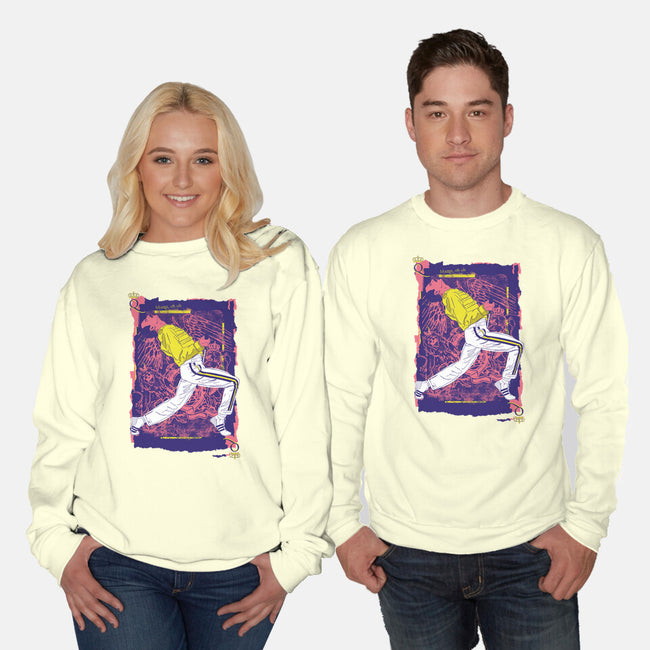 Freddie-unisex crew neck sweatshirt-Jelly89