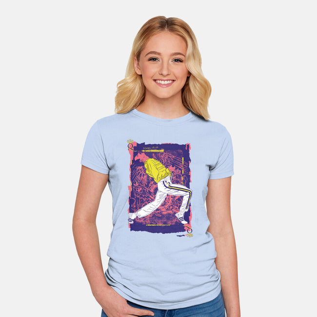 Freddie-womens fitted tee-Jelly89