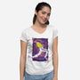 Freddie-womens v-neck tee-Jelly89