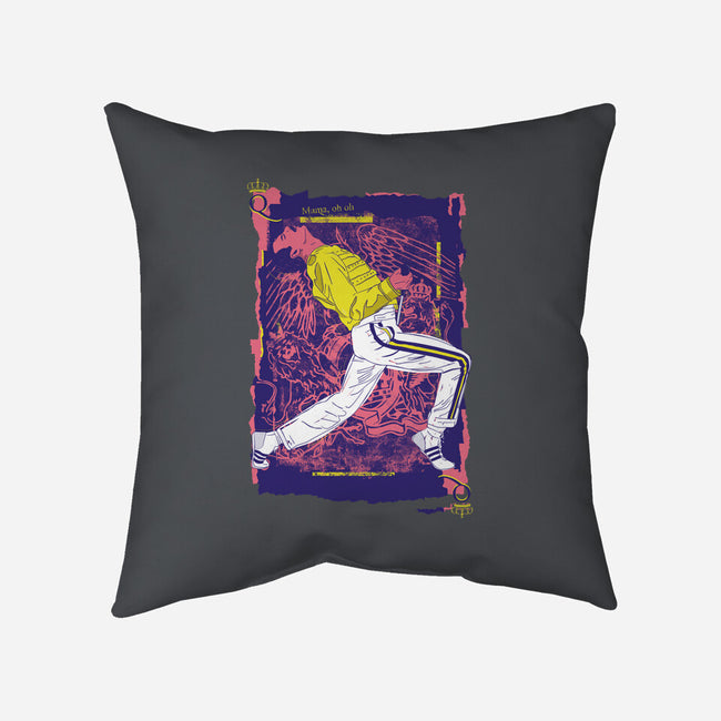 Freddie-none removable cover w insert throw pillow-Jelly89