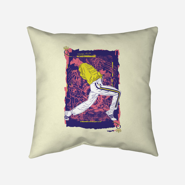 Freddie-none removable cover w insert throw pillow-Jelly89