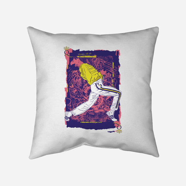 Freddie-none removable cover w insert throw pillow-Jelly89