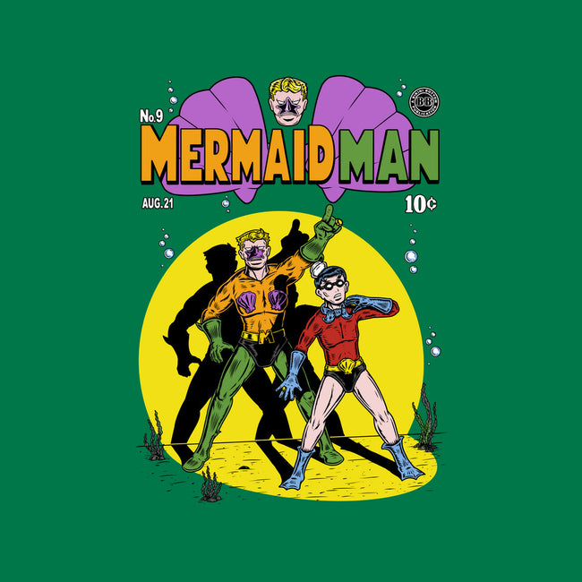 Mermaid Man-womens off shoulder tee-Firebrander
