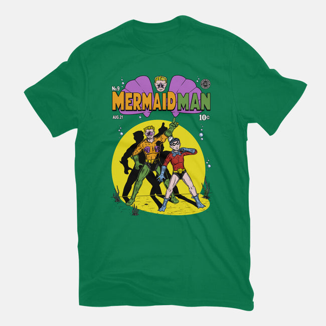 Mermaid Man-unisex basic tee-Firebrander