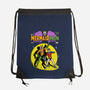 Mermaid Man-none drawstring bag-Firebrander