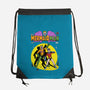 Mermaid Man-none drawstring bag-Firebrander