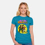 Mermaid Man-womens fitted tee-Firebrander