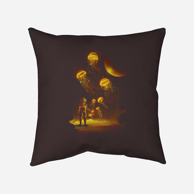 Close Encounters-none removable cover w insert throw pillow-dandingeroz