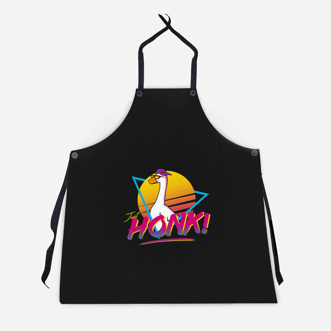Goose-Wave-unisex kitchen apron-Eilex Design