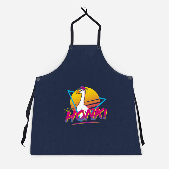 Goose-Wave-unisex kitchen apron-Eilex Design