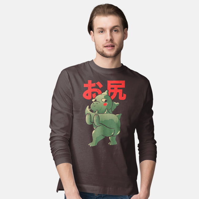 Buttzilla-mens long sleeved tee-eduely