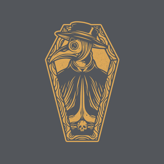 Plague Doctor Coffin-womens basic tee-Alundrart