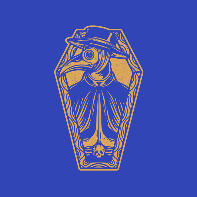 Plague Doctor Coffin-none glossy sticker-Alundrart