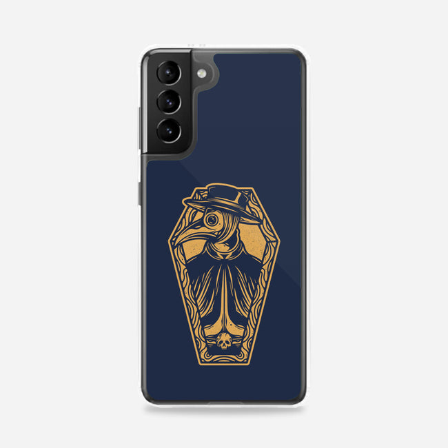 Plague Doctor Coffin-samsung snap phone case-Alundrart