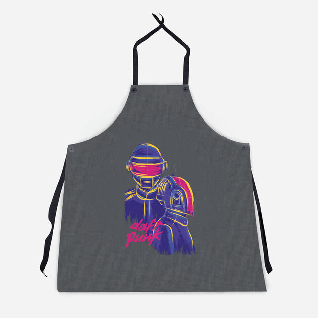Harder, Better, Faster, Stronger-unisex kitchen apron-Jelly89