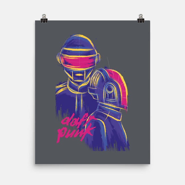 Harder, Better, Faster, Stronger-none matte poster-Jelly89