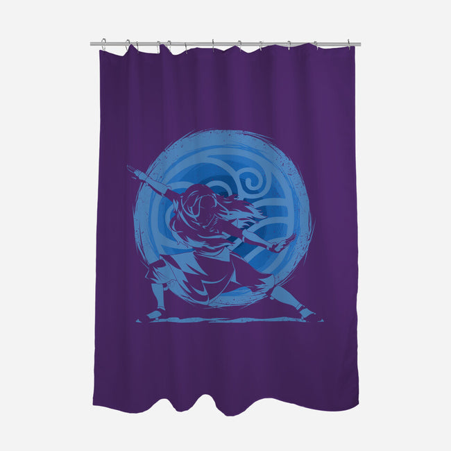 Water Element Master-none polyester shower curtain-Seikorich