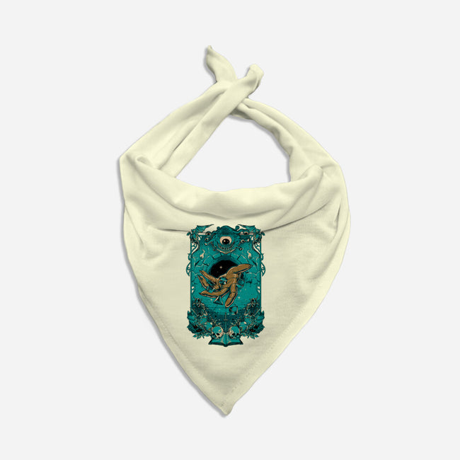 Dungeon Master-dog bandana pet collar-Hafaell