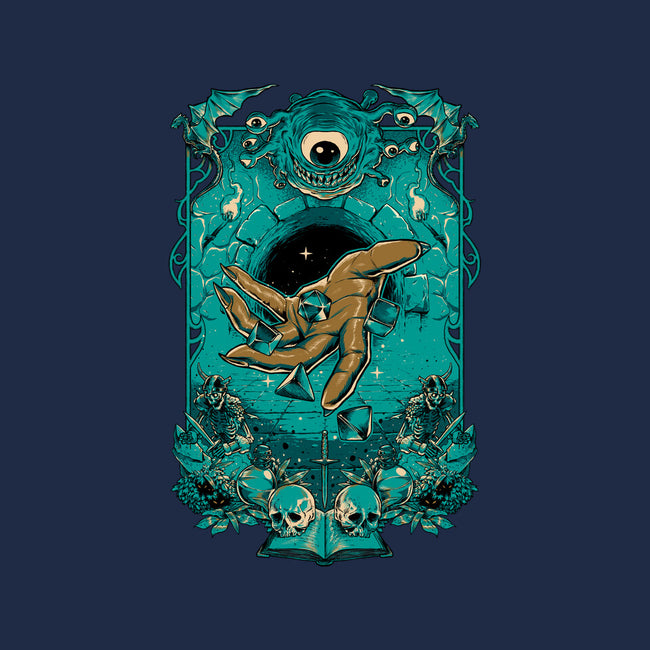 Dungeon Master-womens v-neck tee-Hafaell