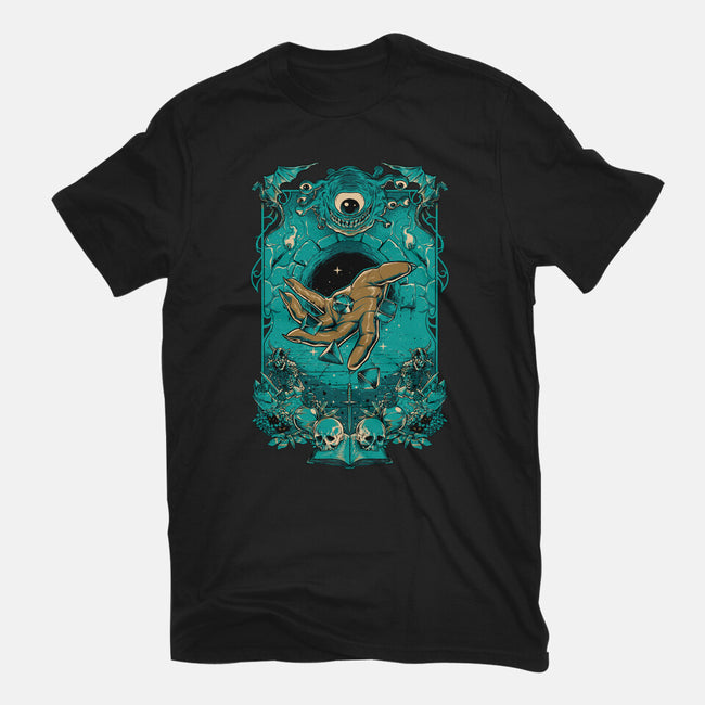 Dungeon Master-womens fitted tee-Hafaell