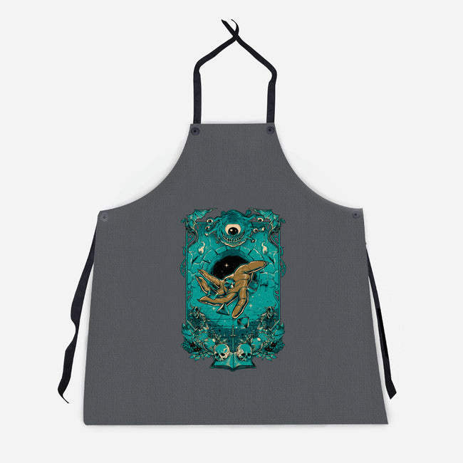 Dungeon Master-unisex kitchen apron-Hafaell