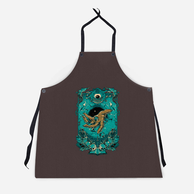 Dungeon Master-unisex kitchen apron-Hafaell