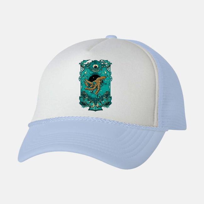 Dungeon Master-unisex trucker hat-Hafaell