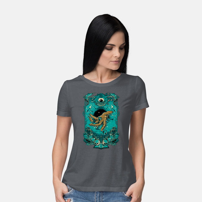 Dungeon Master-womens basic tee-Hafaell