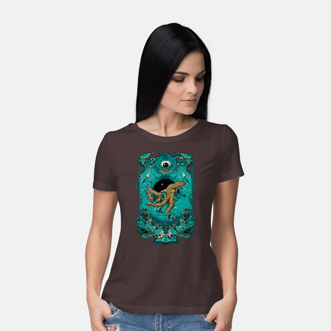 Dungeon Master-womens basic tee-Hafaell