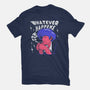 Whatever Happens-womens fitted tee-estudiofitas
