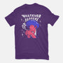 Whatever Happens-womens fitted tee-estudiofitas