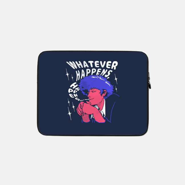 Whatever Happens-none zippered laptop sleeve-estudiofitas