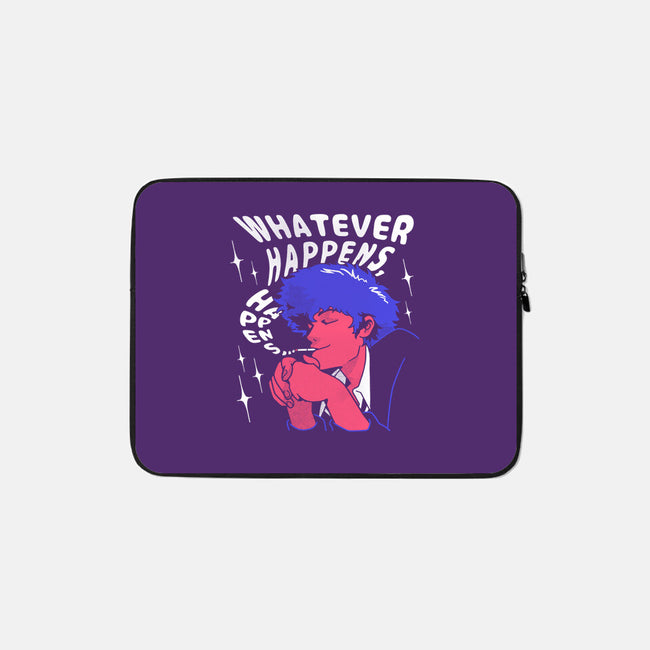 Whatever Happens-none zippered laptop sleeve-estudiofitas