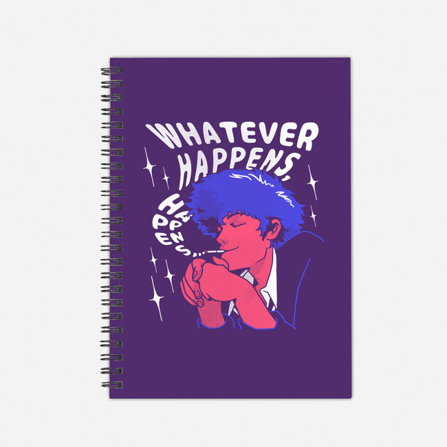 Whatever Happens-none dot grid notebook-estudiofitas