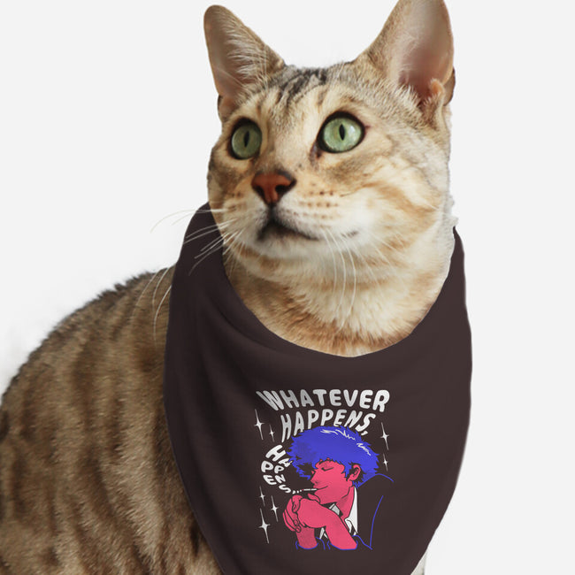 Whatever Happens-cat bandana pet collar-estudiofitas