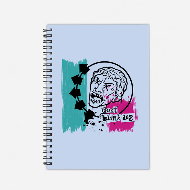 Don't Blink 182-none dot grid notebook-danielmorris1993