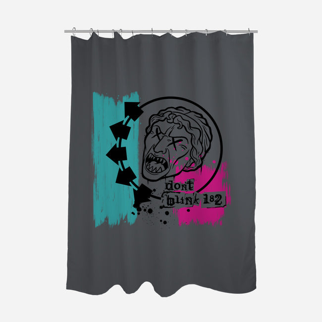 Don't Blink 182-none polyester shower curtain-danielmorris1993