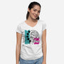 Don't Blink 182-womens v-neck tee-danielmorris1993