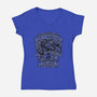 Aim to Misbehave-womens v-neck tee-kg07