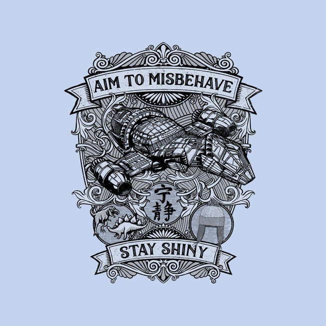 Aim to Misbehave-womens basic tee-kg07