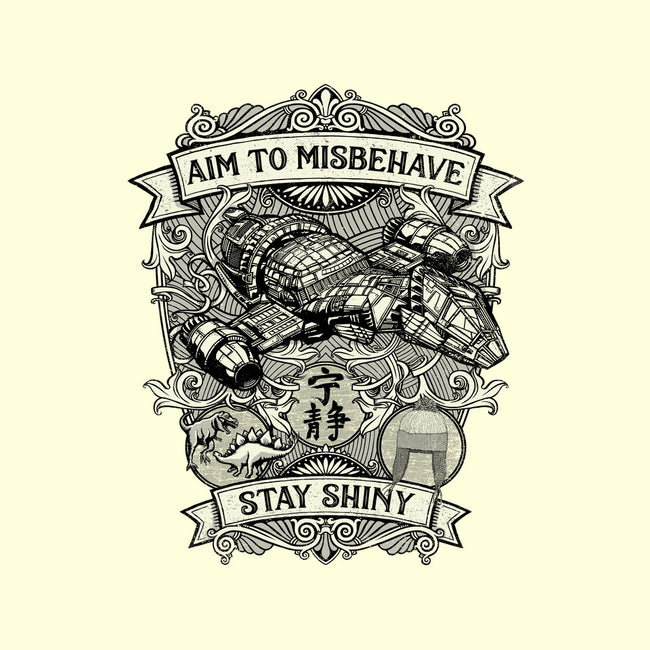 Aim to Misbehave-none glossy sticker-kg07