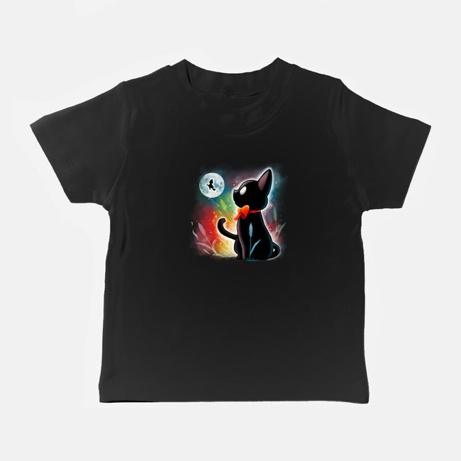Witched Cat-baby basic tee-Vallina84