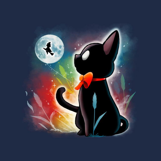 Witched Cat-womens v-neck tee-Vallina84