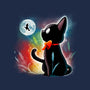 Witched Cat-womens v-neck tee-Vallina84