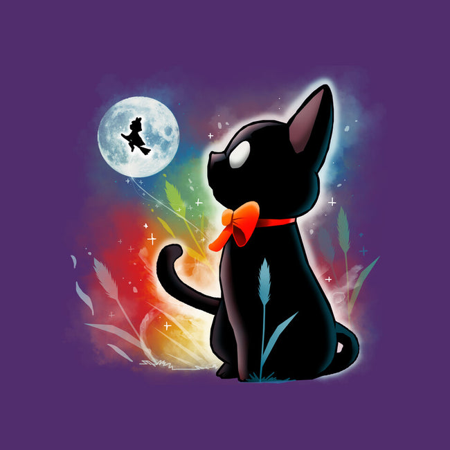 Witched Cat-none stretched canvas-Vallina84