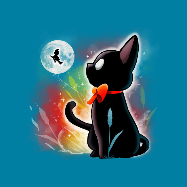 Witched Cat-none glossy sticker-Vallina84